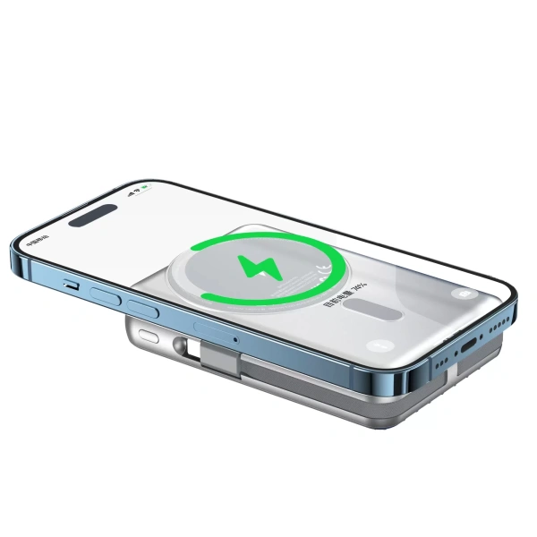 Доп. АКБ WIWU Trunk Series 10000mAh 22.5W Silver